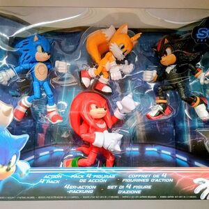 Sonic 3 Movie - 5" Figures Multi-Pack Of 4